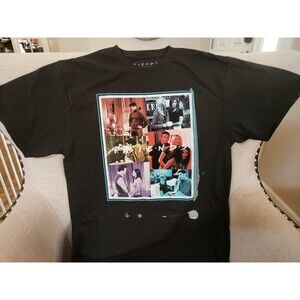 FRIENDS TV Show T-shirt Size Medium New. Black. Cool Artwork 100% Cotton Unisex